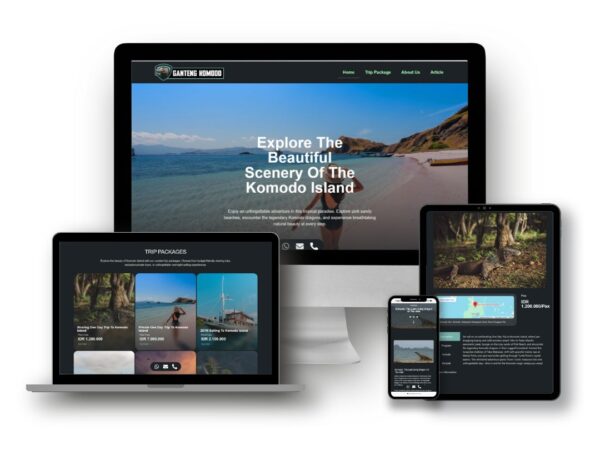 Ganteng Komodo Website