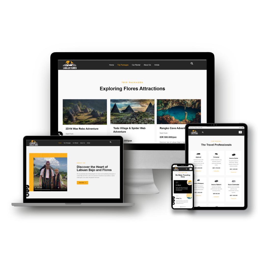 labajo flores website